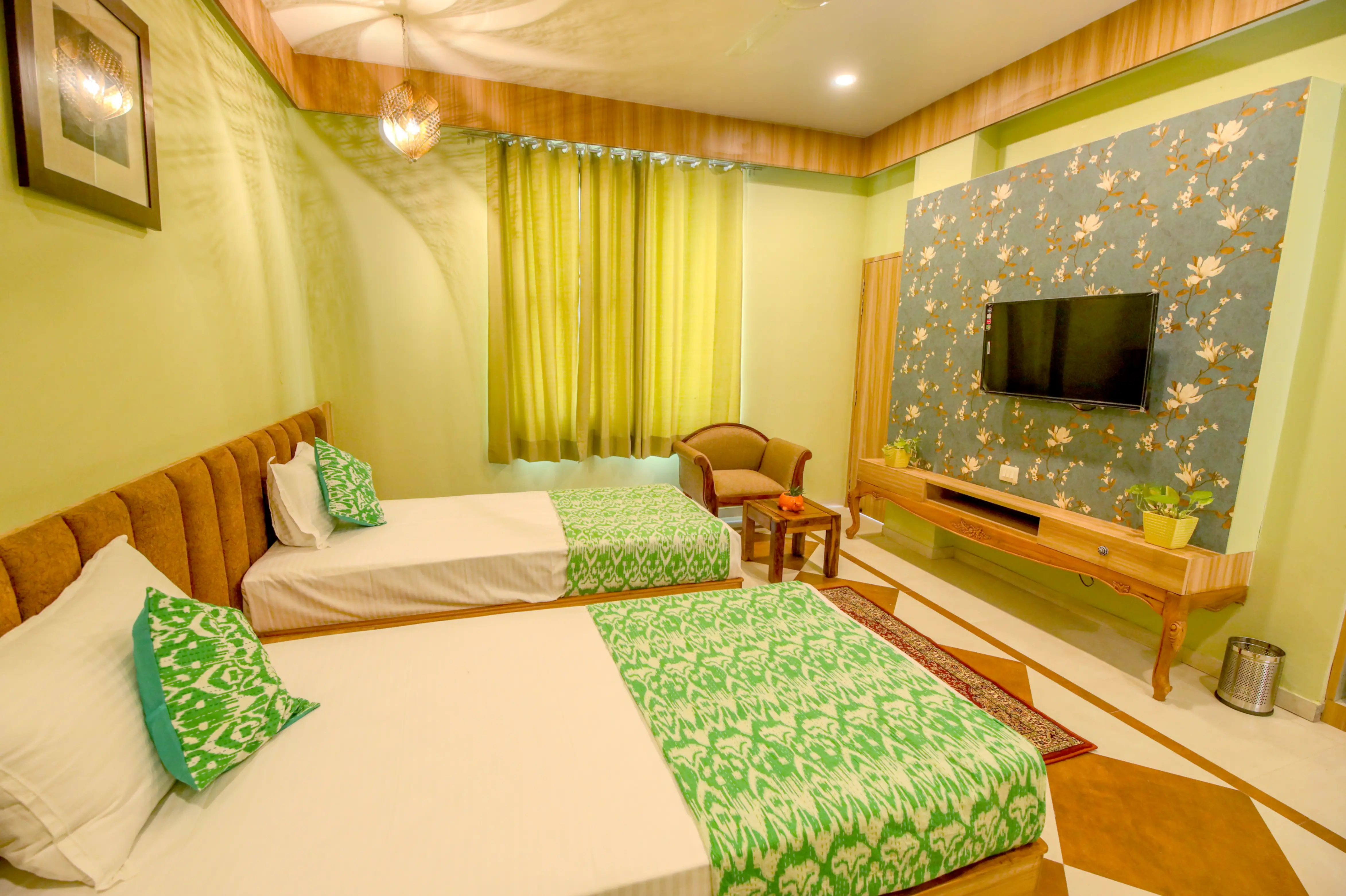 Luxury hotel exterior